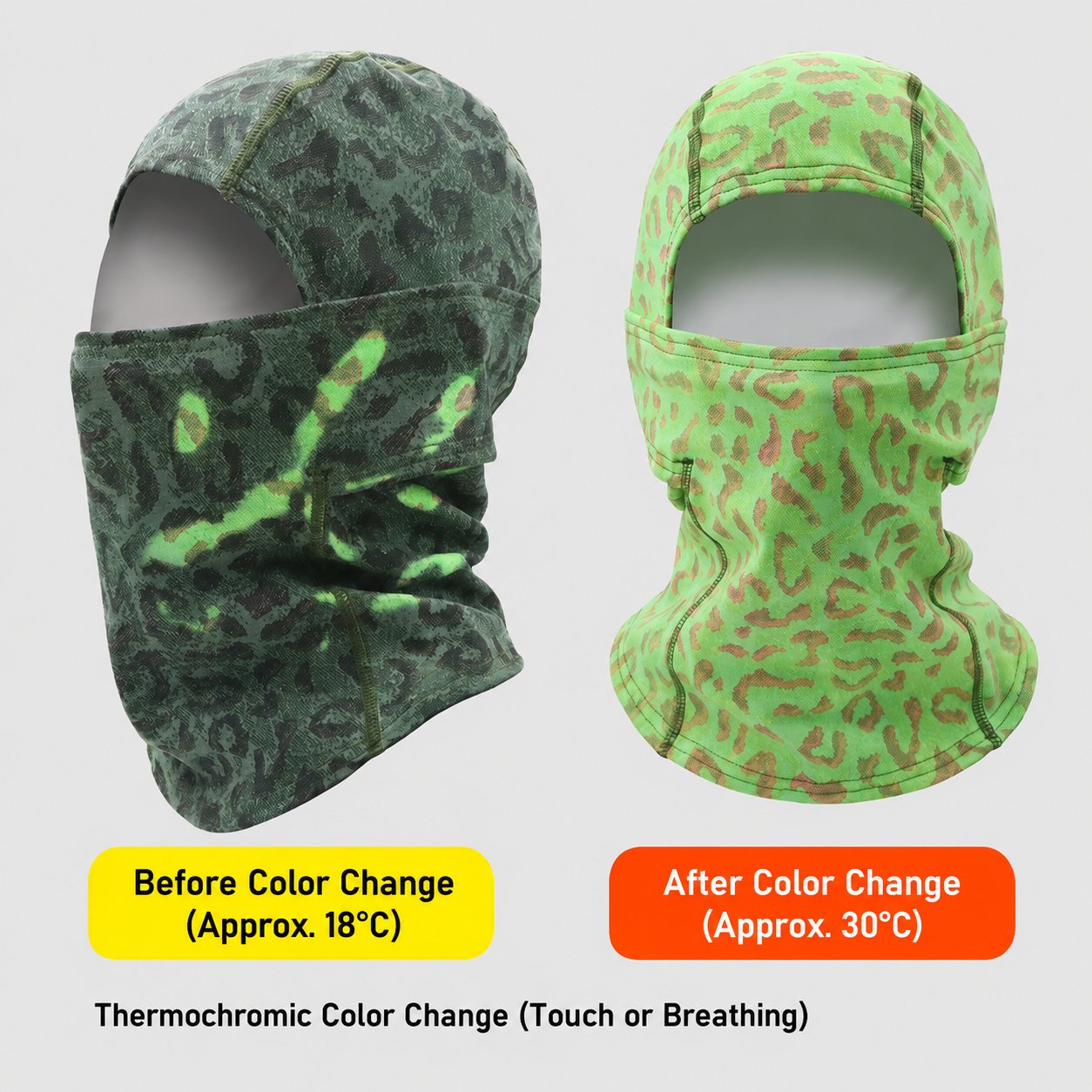 Temperature-Reactive Color Changing Balaclava - Image 2