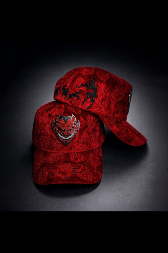.LUCIFER V2 SNAPBACK WITH SUEDE BRIM